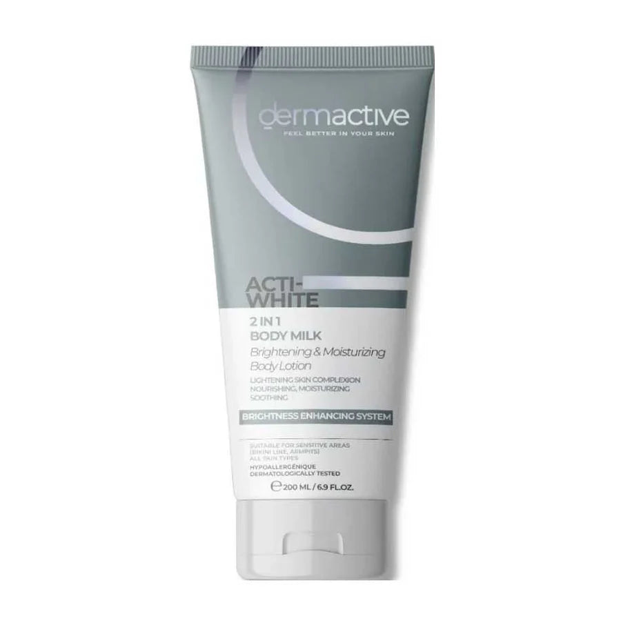 DERMACTIVE ACTI-WHITE 2IN1 BODY MILK 200ML