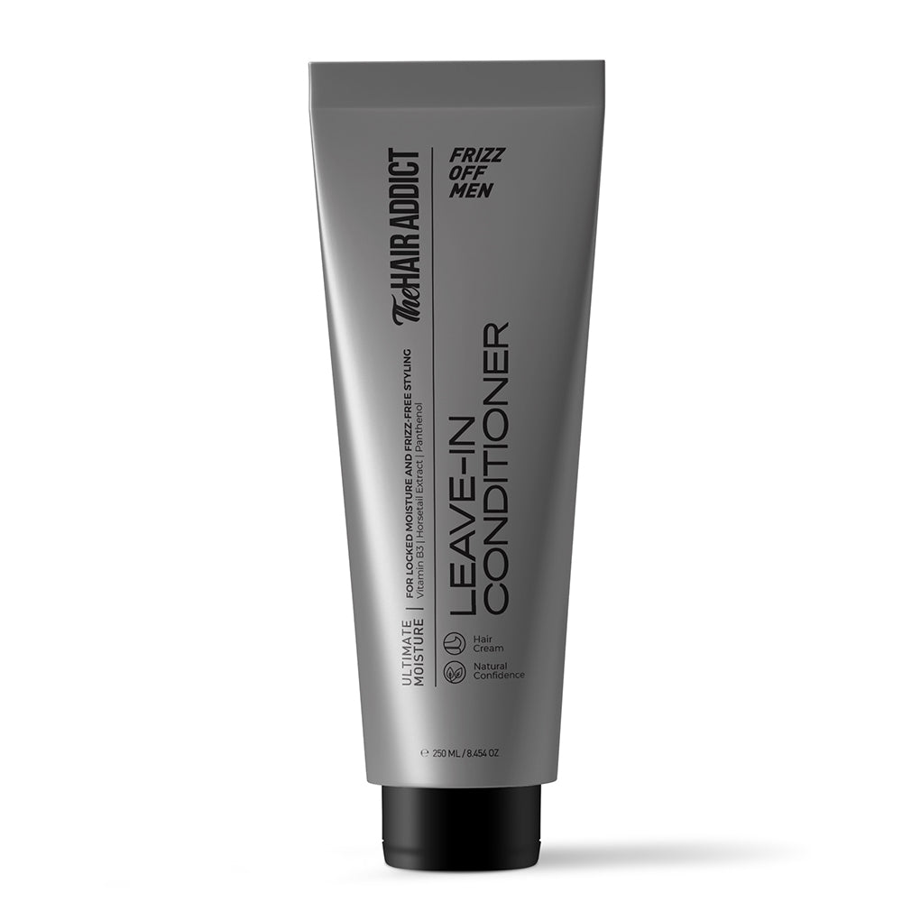 THE HAIR ADDICT FRIZZ OFF MEN LEAVE-IN COND 250 ML
