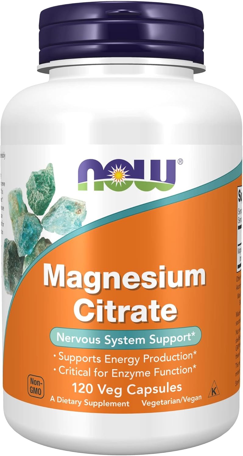 NOW MAGNESIUM CITRATE 120 CAPS