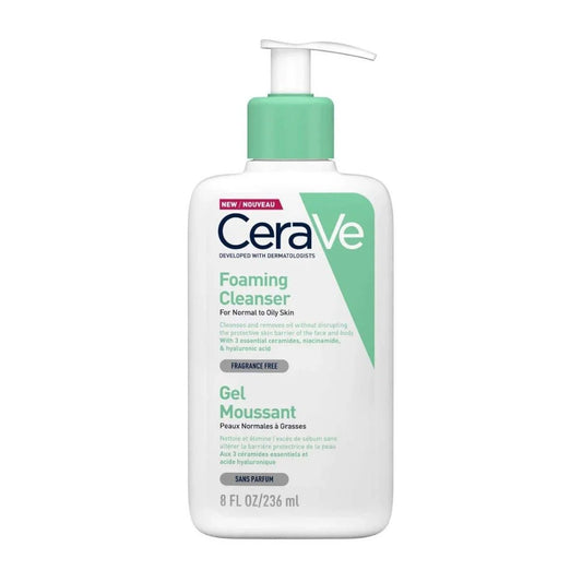 CERAVE FOAMING CLEANSER GEL 236 ML