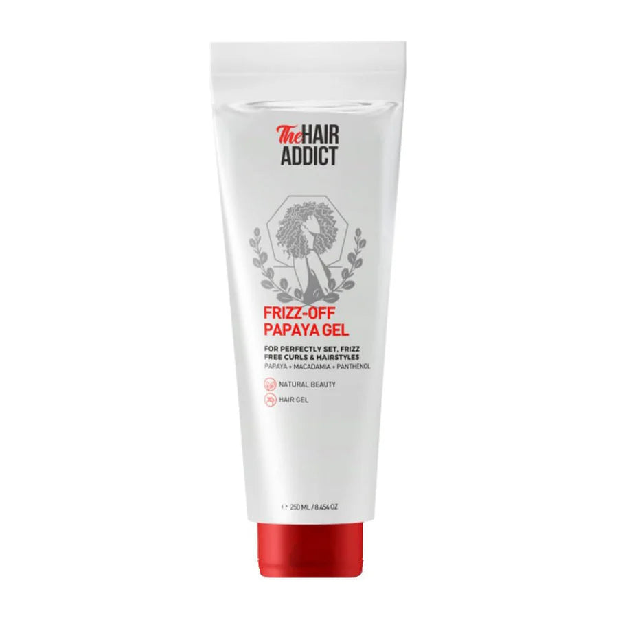 THE HAIR ADDICT FRIZZ-OFF PAPAYA GEL 250ML