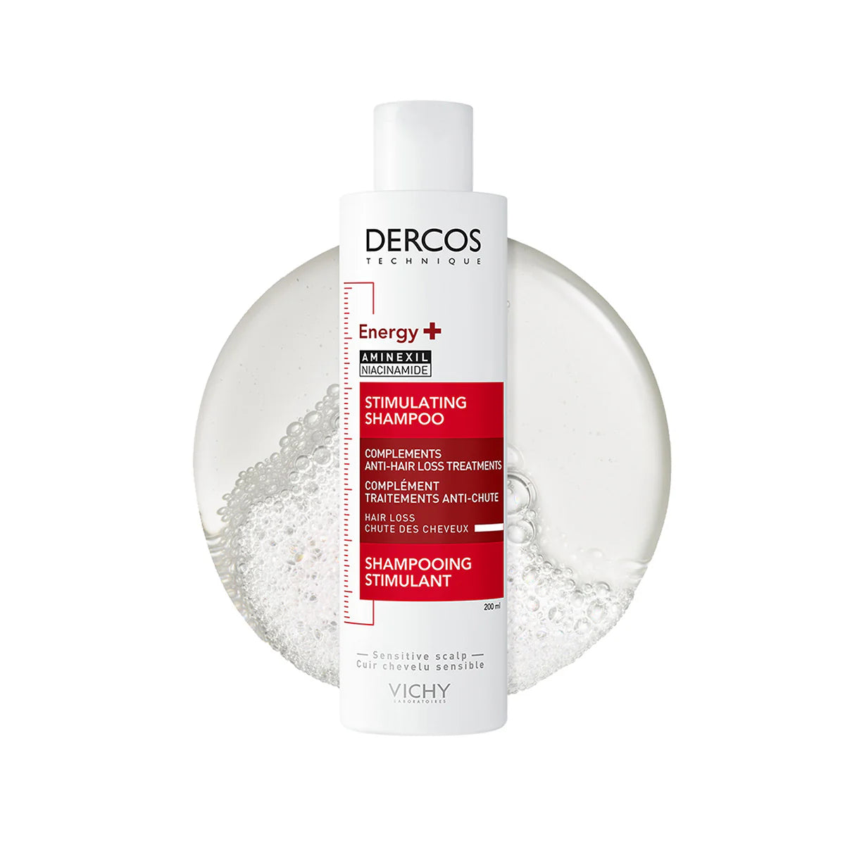 VICHY DERCOS ENERGISING ANTI HAIRLOSS SHAMPO 200ML