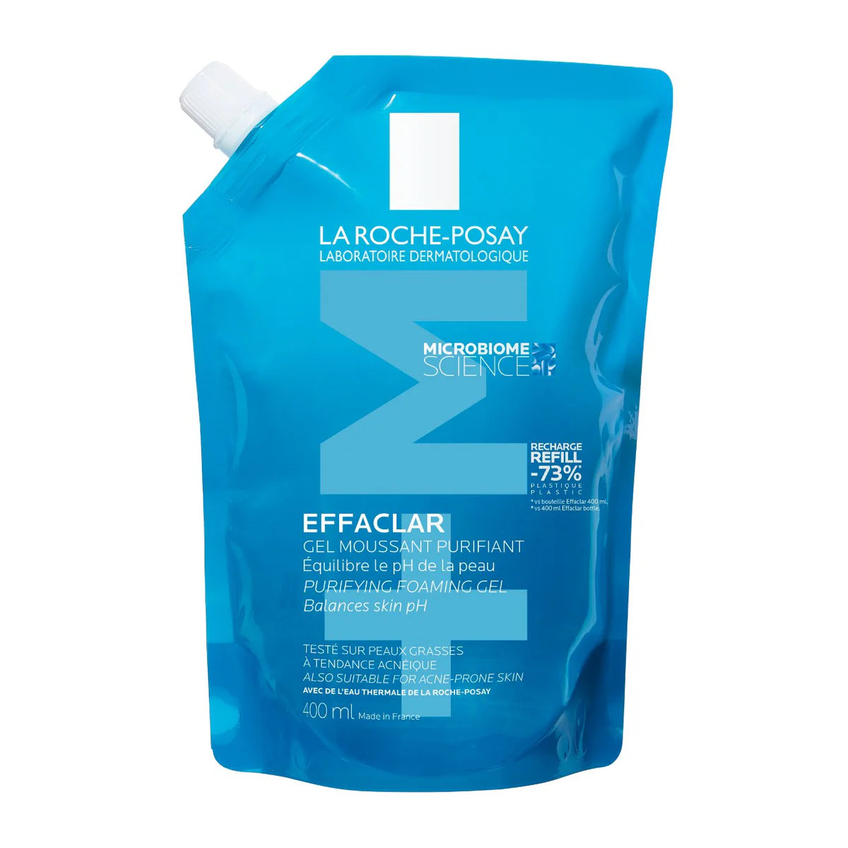 LA ROCH EFFACLAR FOAMING GEL REFILL 400ML