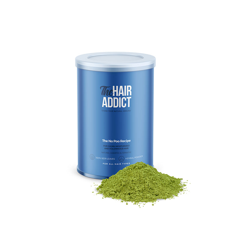 THE HAIR ADDICT  NO POO RECIPE POWDER 250ML