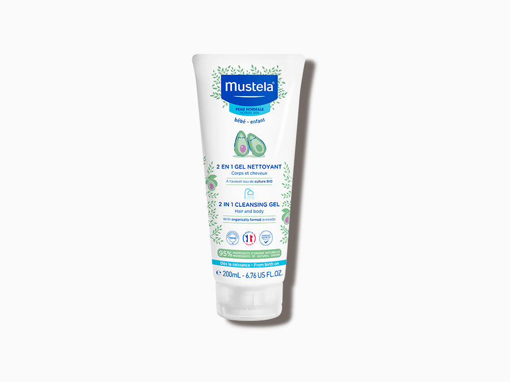 MUSTELA 2 IN 1 CLEANSING GEL