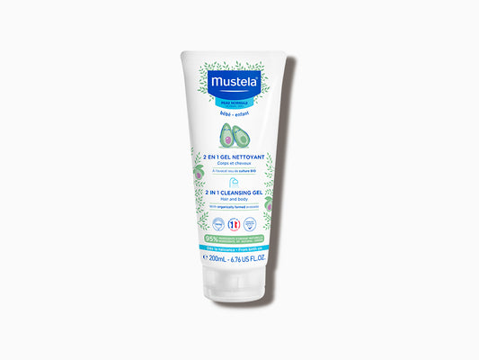 MUSTELA 2 IN 1 CLEANSING GEL