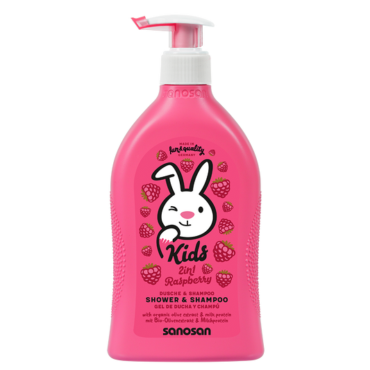 SANOSAN KIDS SHOWER&SHAMPOO RASPBERRY 500