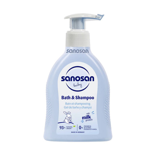 SANOSAN  BABY BATH &SHAMPOO 100 ML