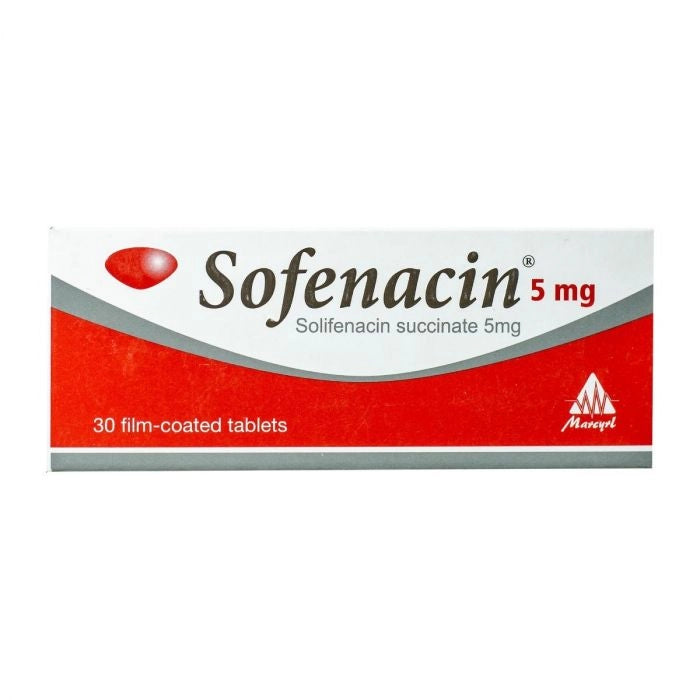 SOFENACIN 5 mg 30 TAB