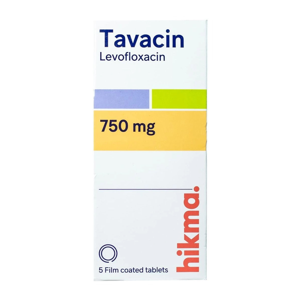 TAVACIN 750 MG 5 TAB