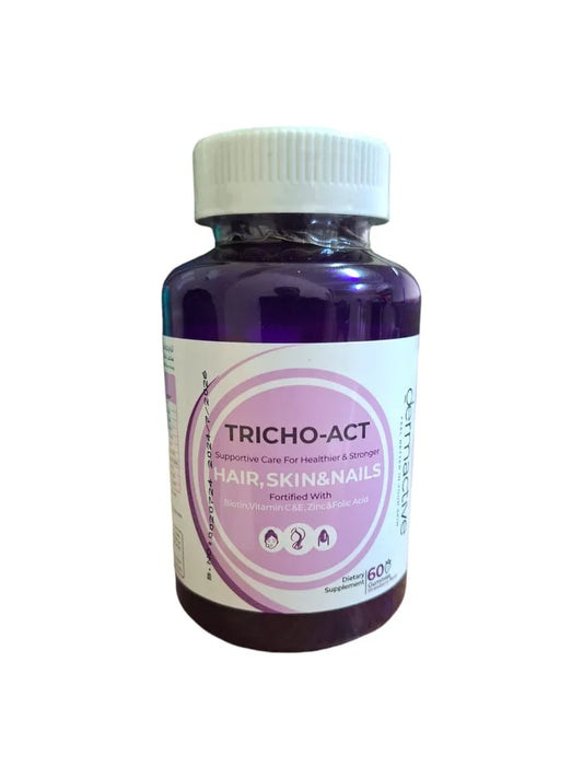 DERMACTIVE TRICHO-ACT HAIR, SKIN, NAILS 60GUMMIES